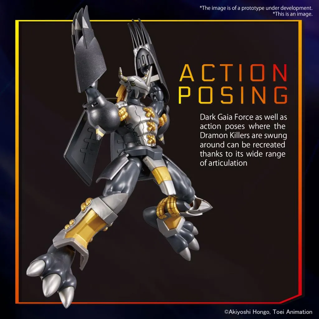 DIGIMON - Figure-rise Standard Blackwargreymon - Model Kit
